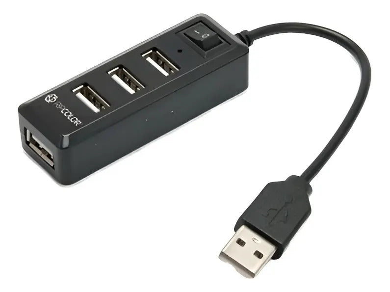 Hub 4 Puertos Usb 2.0 Ripcolor