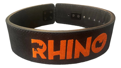 Cinturón De Levantamiento Y Fuerza Pro Rhino - Negro