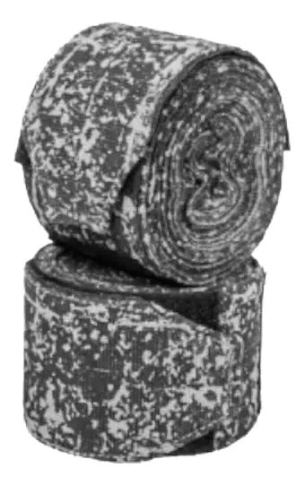 Par De Vendas De Boxeo 300cm X 5cm Livepro - Gris