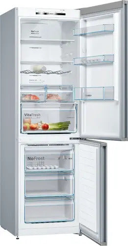 Heladera Bosch 324 Litros Kgn36viea - Gris