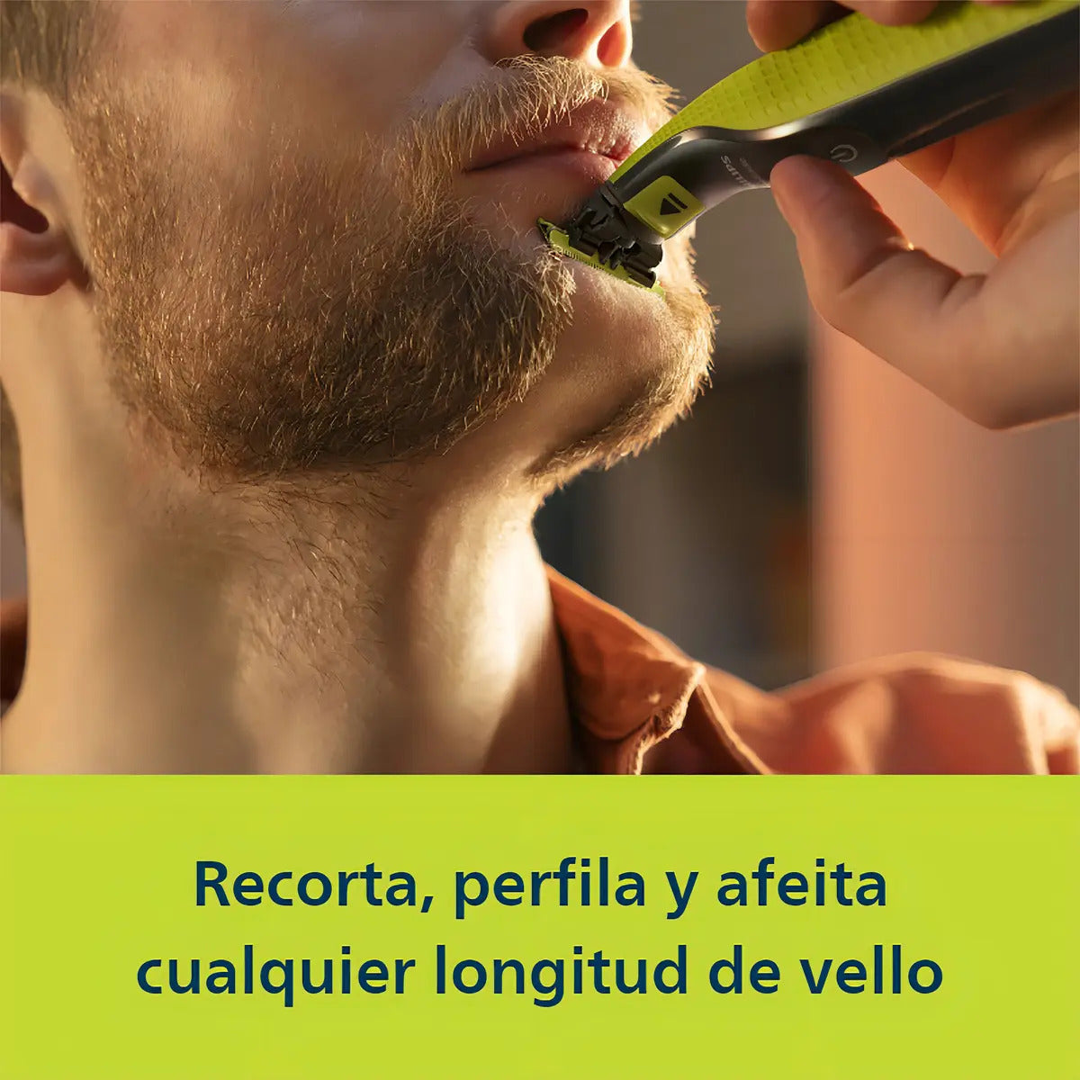 Afeitadora Philips Oneblade Seco Húmedo Qp2724 - Negro