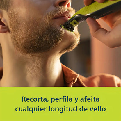 Afeitadora Philips Oneblade Seco Húmedo Qp2724 - Negro