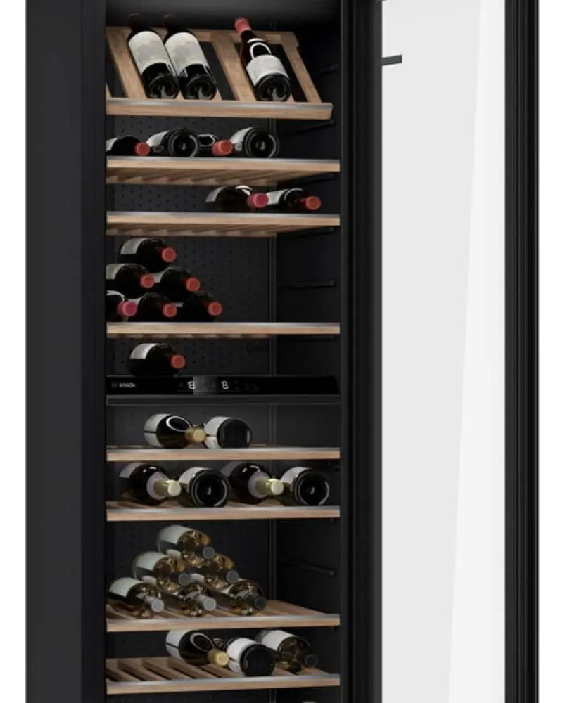 Vinoteca Bosch Puerta Cristal 199 Botellas Kwk36abga
