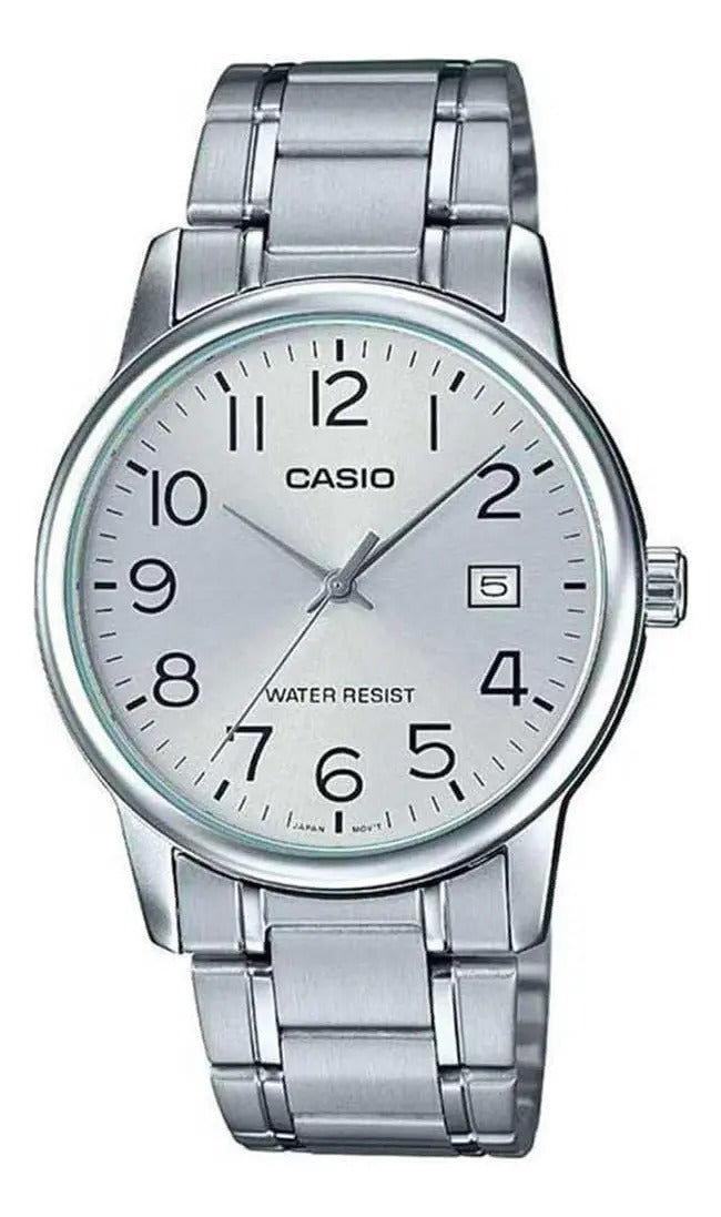 Reloj Casio Metal Hombre Mtp-v002d-7b - Plateado