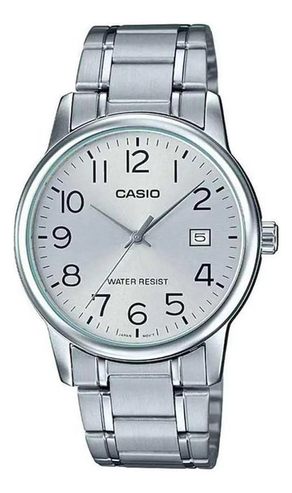 Reloj Casio Metal Hombre Mtp-v002d-7b - Plateado