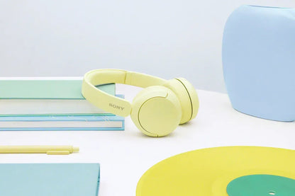 Auriculares Sony Bluetooth Inalámbricos Wh-ch520 - Amarillo