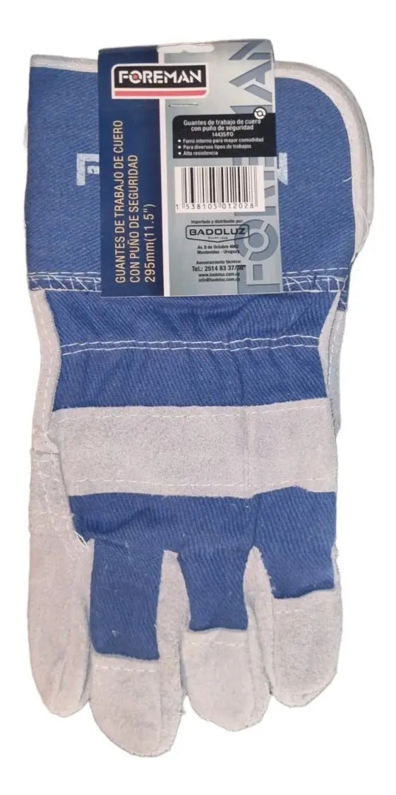Guantes De Trabajo Foreman Con Puñode Seguridad