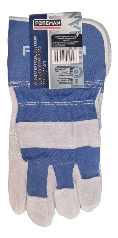 Guantes De Trabajo Foreman Con Puñode Seguridad