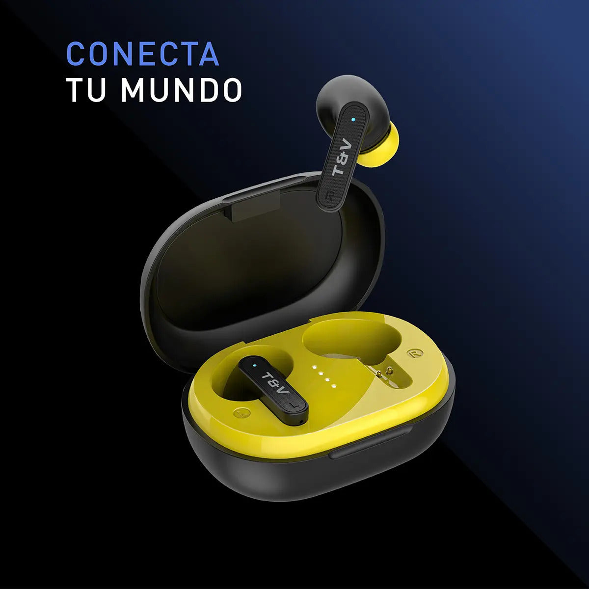 Auriculares Reis Inalámbricos Thonet & Vander - Negro