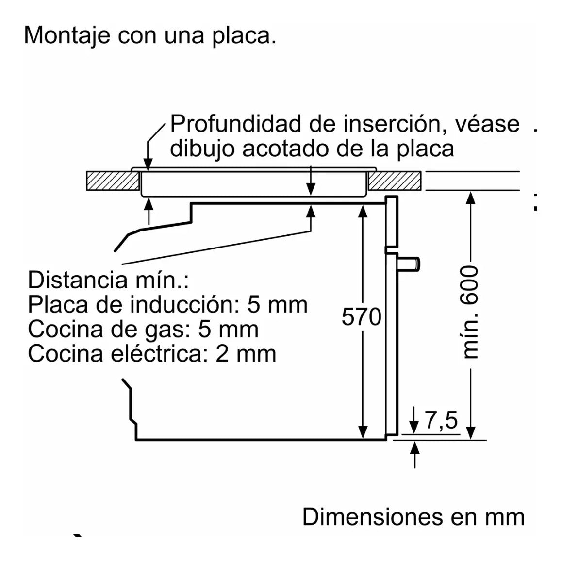 Horno De Empotrar Bosch Hrg5785s6 Serie 6 C/vapor - Gris