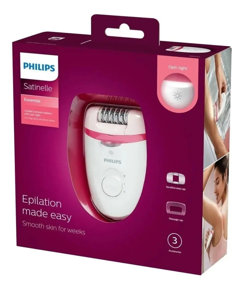 Depiladora Con Cable Compacta Philips Bre255/00