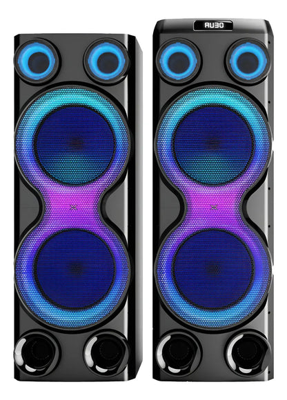 Sistema De Audio Doble Xion 28000w Pmpo Xi-xt988 - Negro