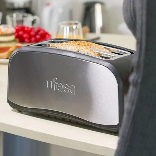 Tostadora Ufesa 4 Panes 1.400 W Tt7975 - Negro