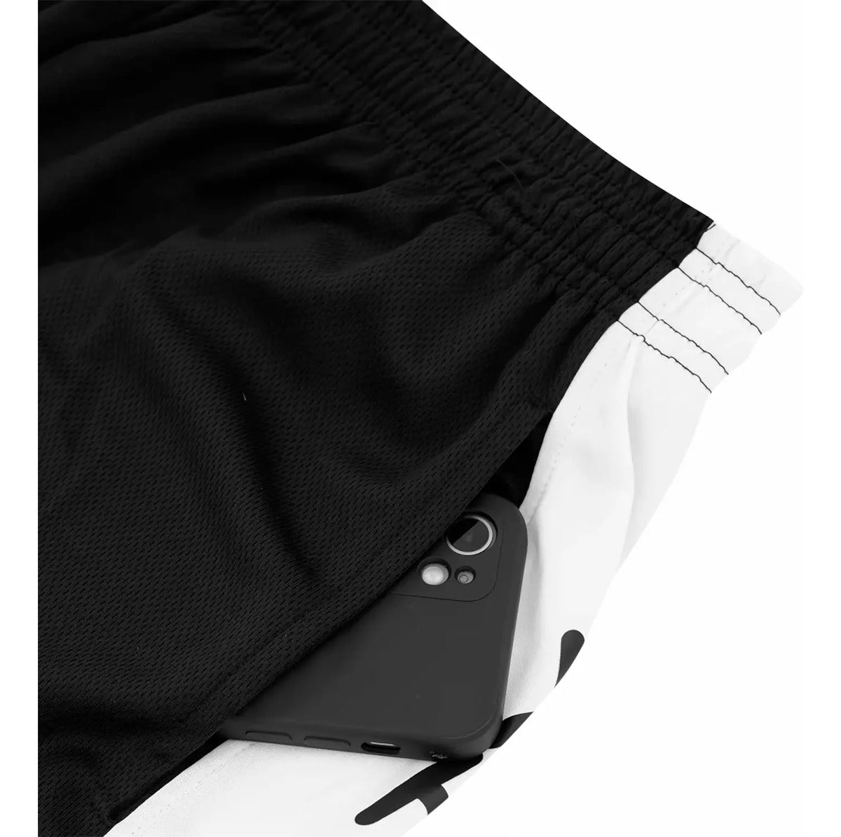 Short Basketball 3x3 Pro Con Bolsillos Penalty - Negro M