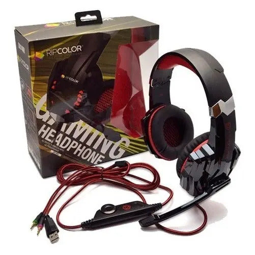 Auricular Gaming Ripcolor D014nr - Negro