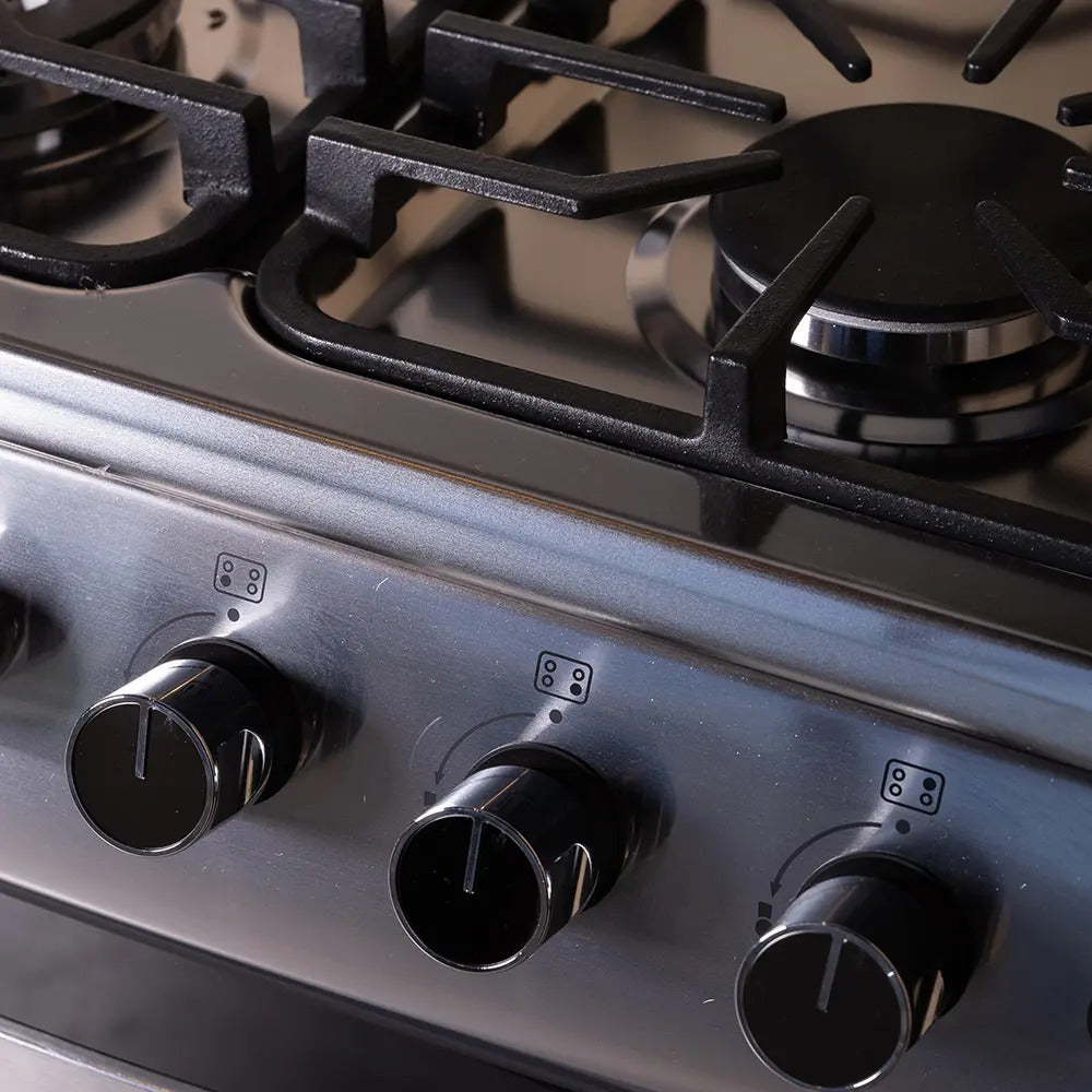 Cocina Xion Doble Horno Combinada Inox Xi-co6020dx Acero Inoxidable