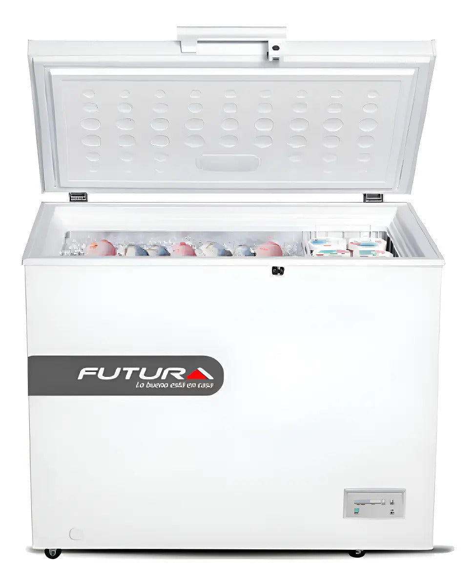 Freezer Y Heladera Horizontal Futura 287 L Frh290 - Blanco
