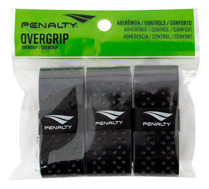 Kit X3 Overgrip Padel Xxii Pu Raqueta Penalty - Negro