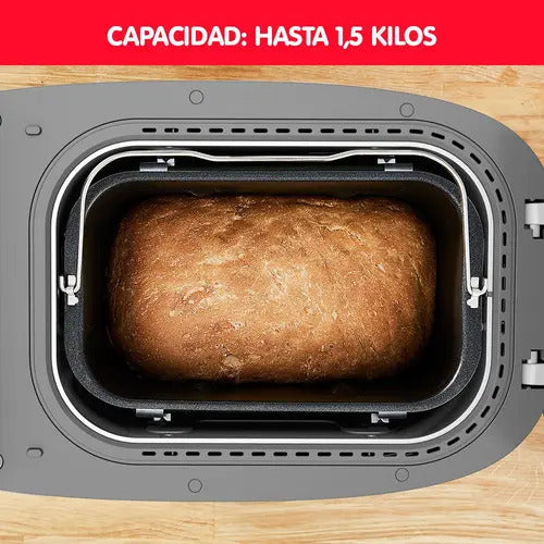 Panetera Moulinex Baguette Blanco Y Gris 1,5kg