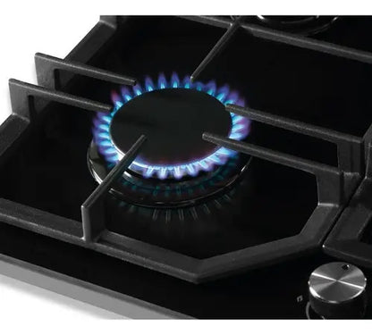 Anafe A Gas Smartlife Vidrio Templado Sl-a6060bl Negro