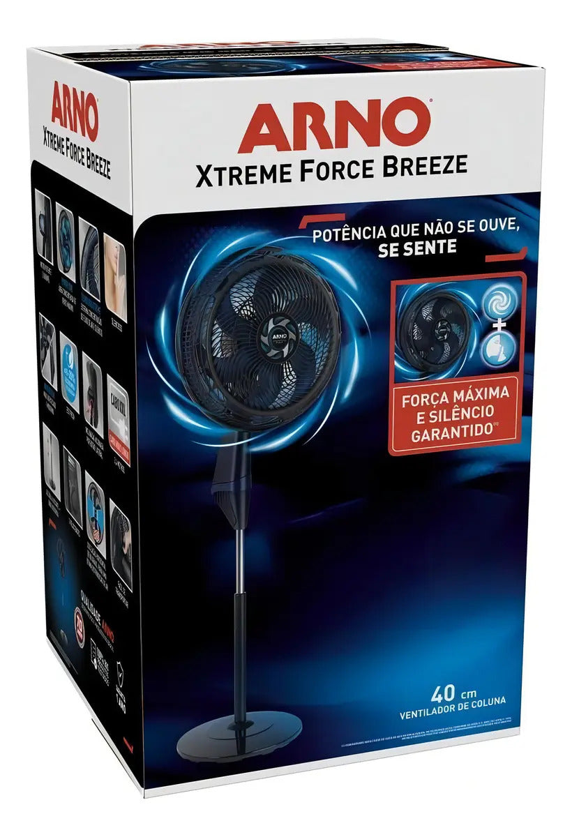 Ventilador De Pie Arno Xtreme 40 Cm Vb4c