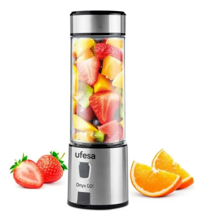 Licuadora Personal Ufesa Onyx Go 400ml Bs2450 - Gris