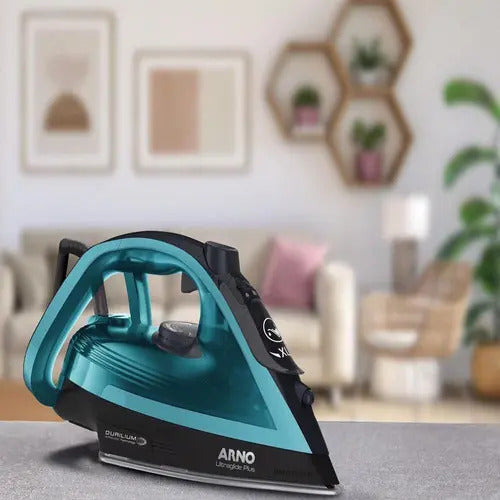 Plancha De Vapor Arno Ultragliss Plus - Azul Y Negro
