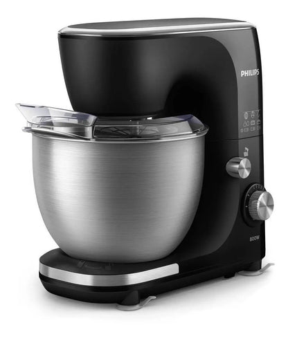 Batidora Planetaria Bowl Acero 5 L 800w 12 Vel Hr7922/90 Qof Negro