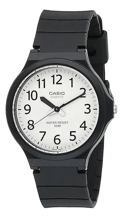 Reloj Casio Silicona Hombre Mw-240-7b - Negro