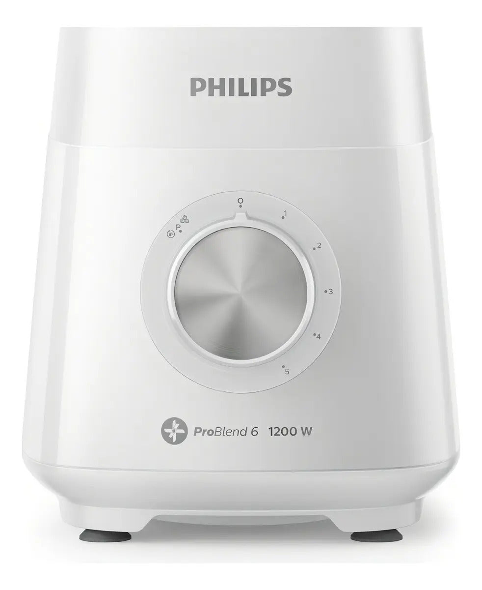 Licuadora Philips 1.200w 3 Lt 5 Vel Hr2240/00 - Blanco