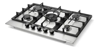 Anafe A Gas Smartlife 5 Hornallas 70x60cm A7060gc Plateado