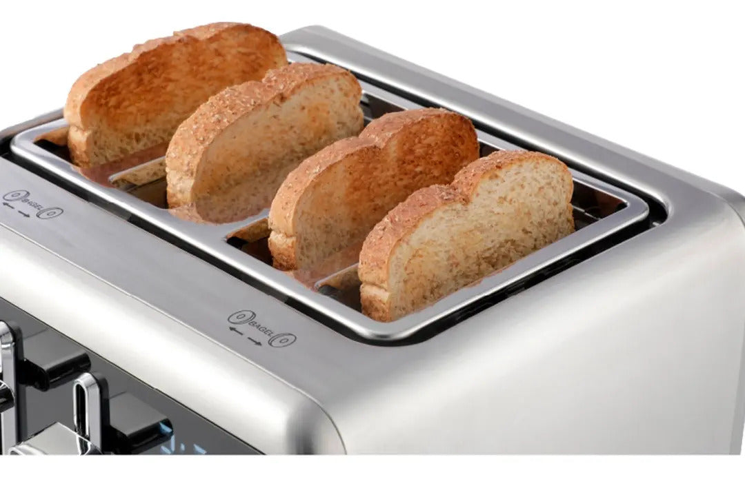 Tostadora Control Digital Smartlife 4 Panes Tod1520 Gris