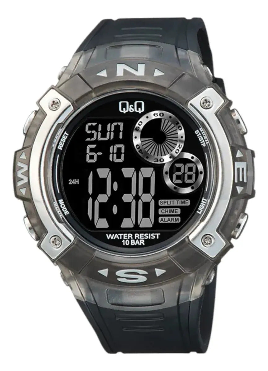 Reloj Q&q Digital Hombre 50mm G19a-002vy - Negro
