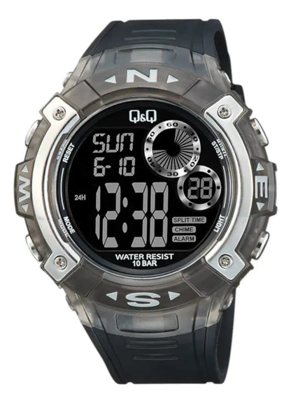 Reloj Q&q Digital Hombre 50mm G19a-002vy - Negro