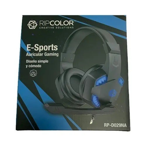 Auricular Gaming Ripcolor D029na - Negro