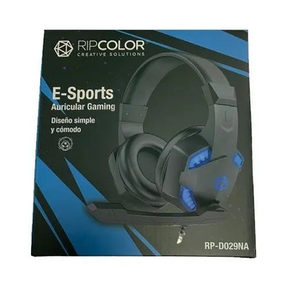Auricular Gaming Ripcolor D029na - Negro
