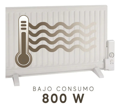 Radiador De Aceite Plano Futura Fut-rap80 - Blanco