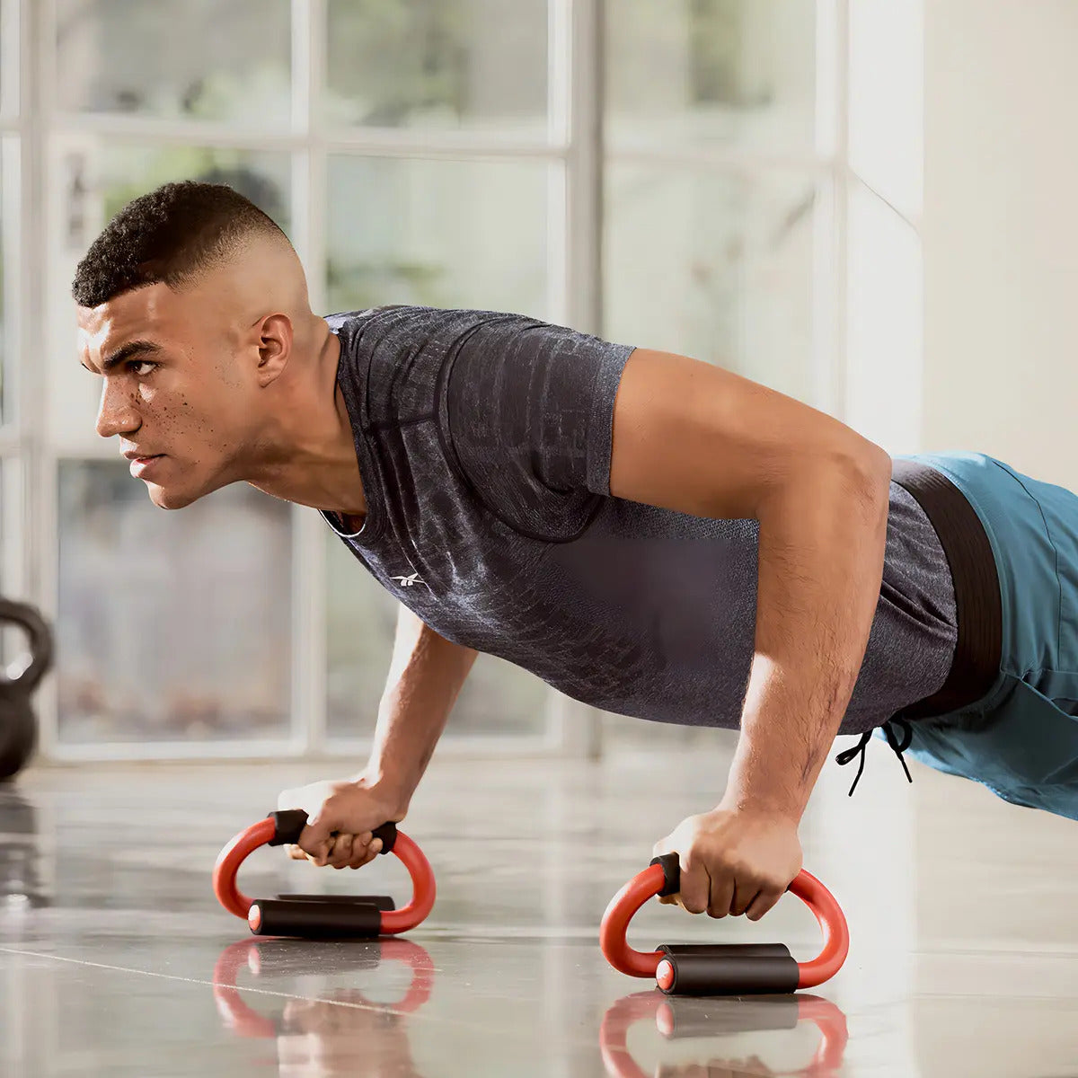 Push Up Rojos Reebok - Rojo
