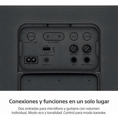 Parlante Bluetooth Portátil Sony Srs-xv500 - Negro