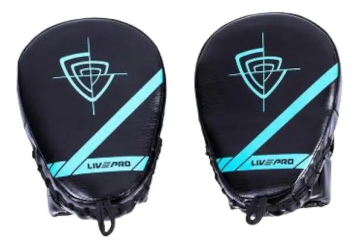 Foco Boxeo Profesional Artes Marciales Livepro - Negro