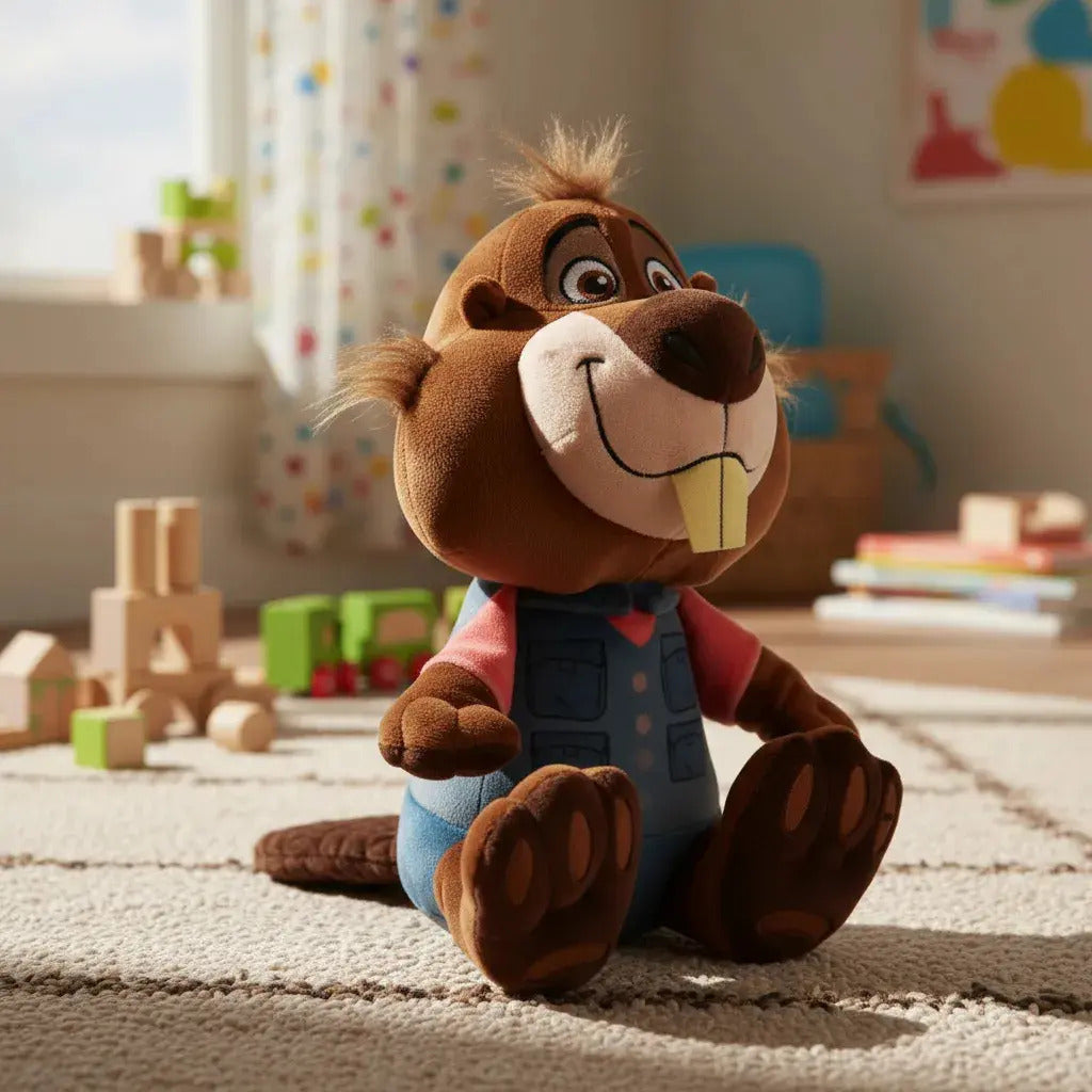 Peluche Zootopia Castor 25cm Phi Phi Toys - Marrón