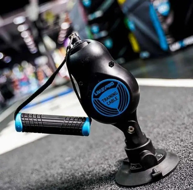 Polea Ventosa Gym Ajustable Portátil Livepro - Negro