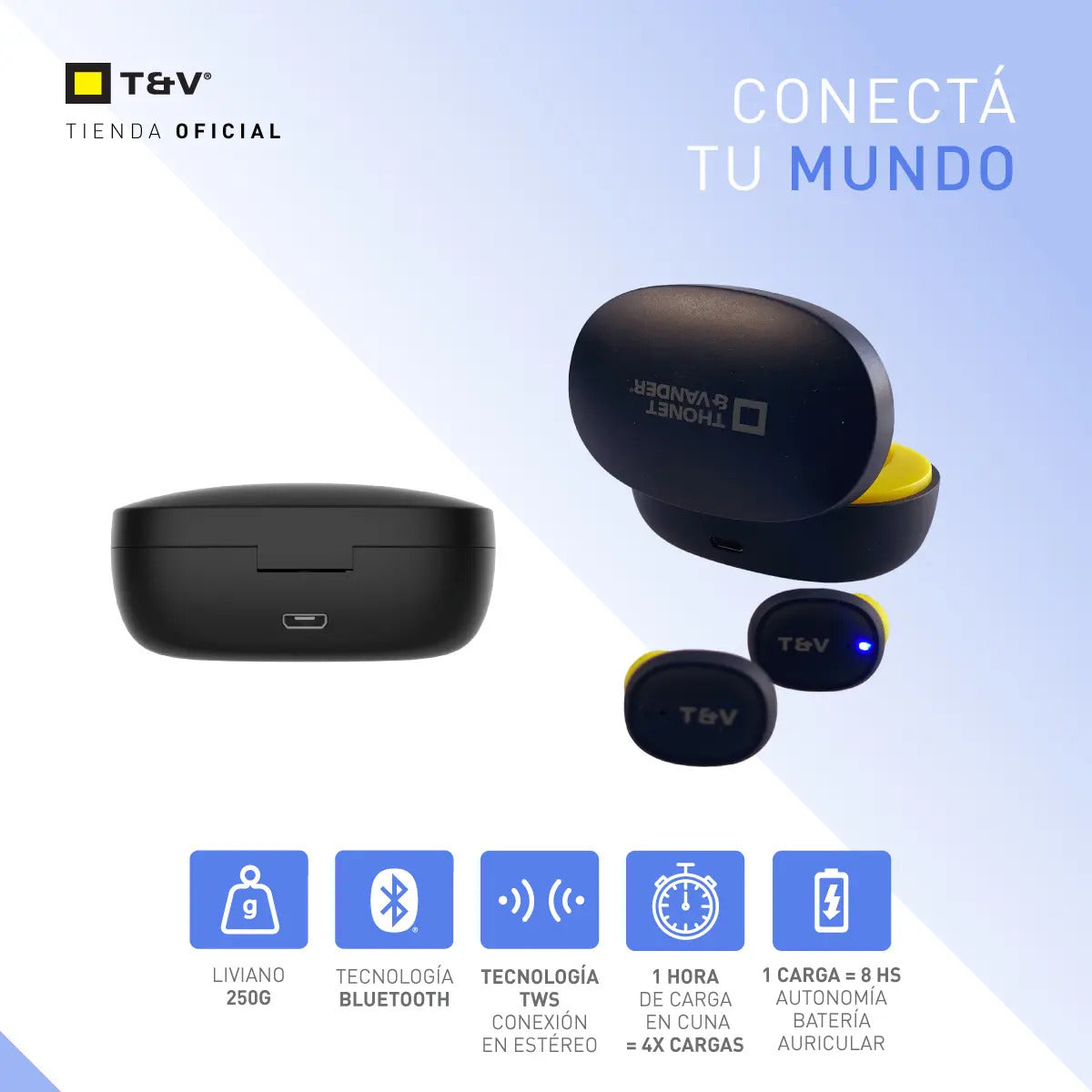Auriculares In-ear Gamer Thonet & Vander Bohne