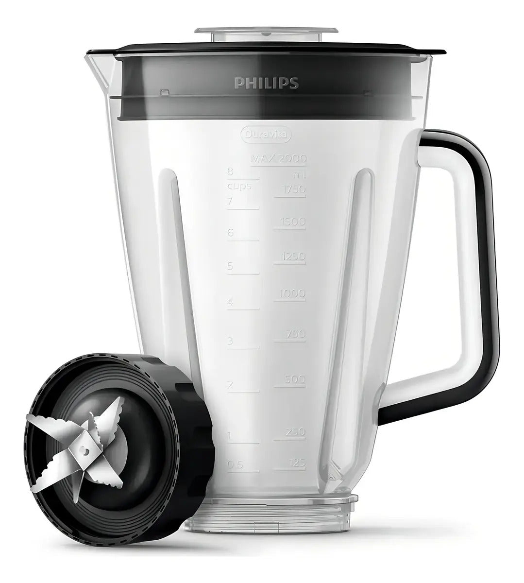 Licuadora Philips 1.200 W 3 Litros Hr2242/92 - Negro