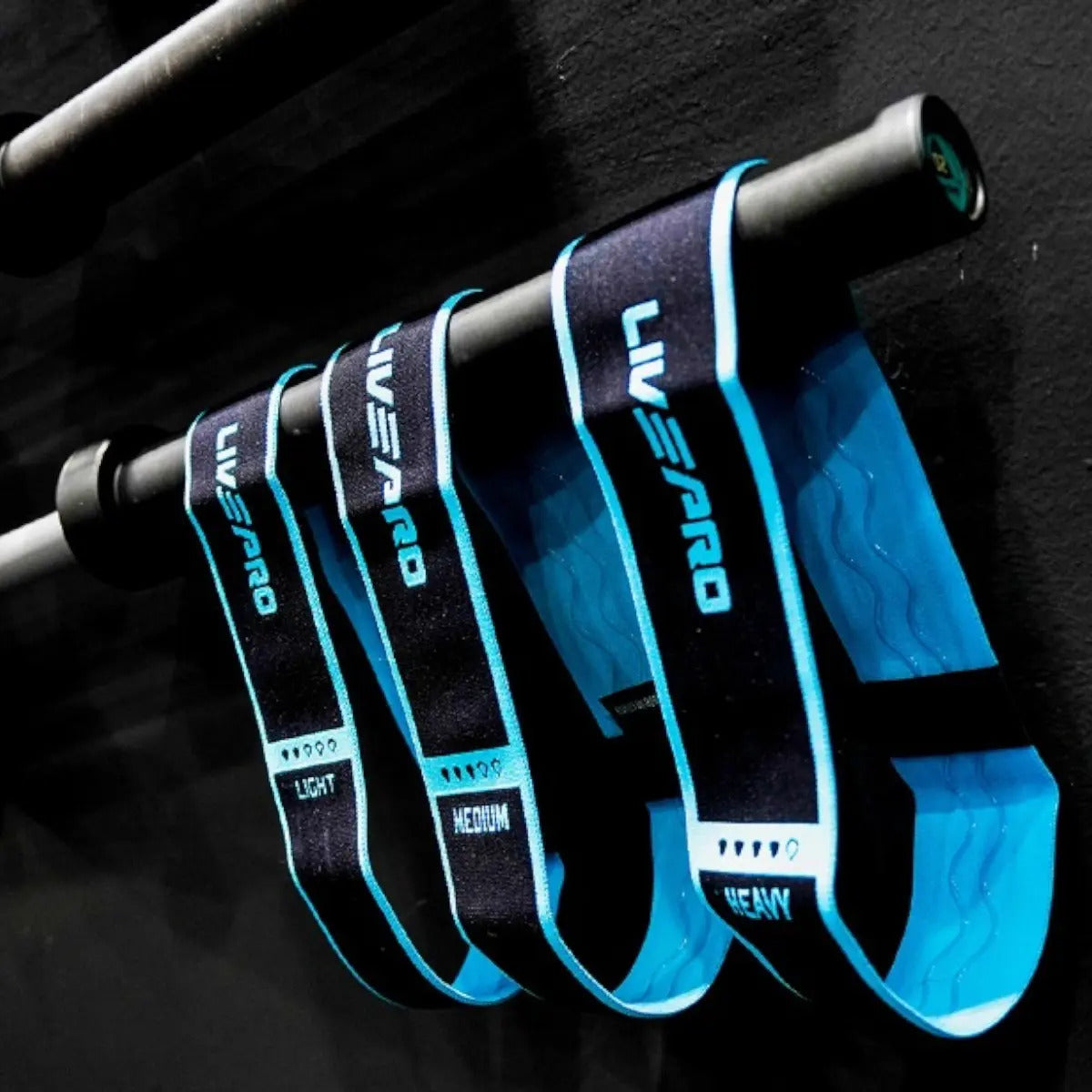Miniband En Tela Loop Bands Gym M Livepro - Negro