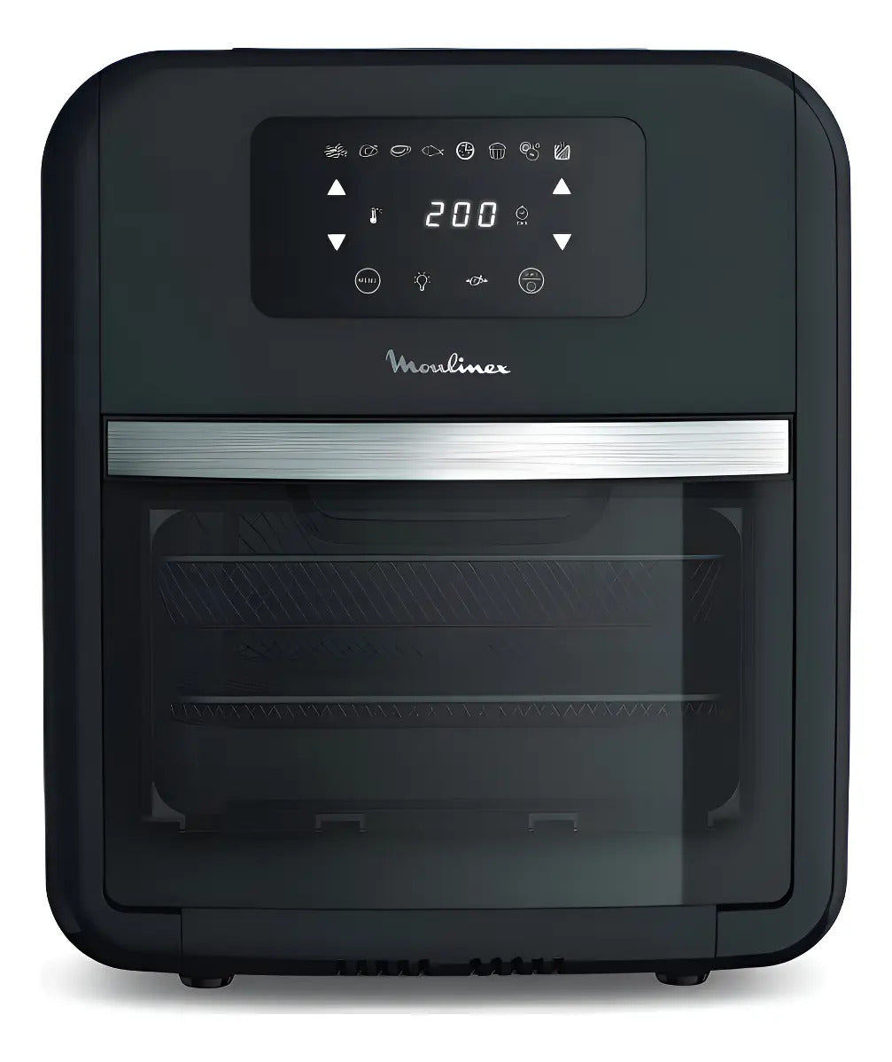 Freidora Sin Aceite + Horno Moulinex 11 Lt 2050w - Negro
