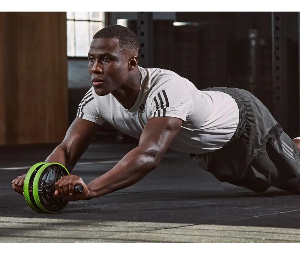Rueda Abdominal Performance adidas - Verde Lima