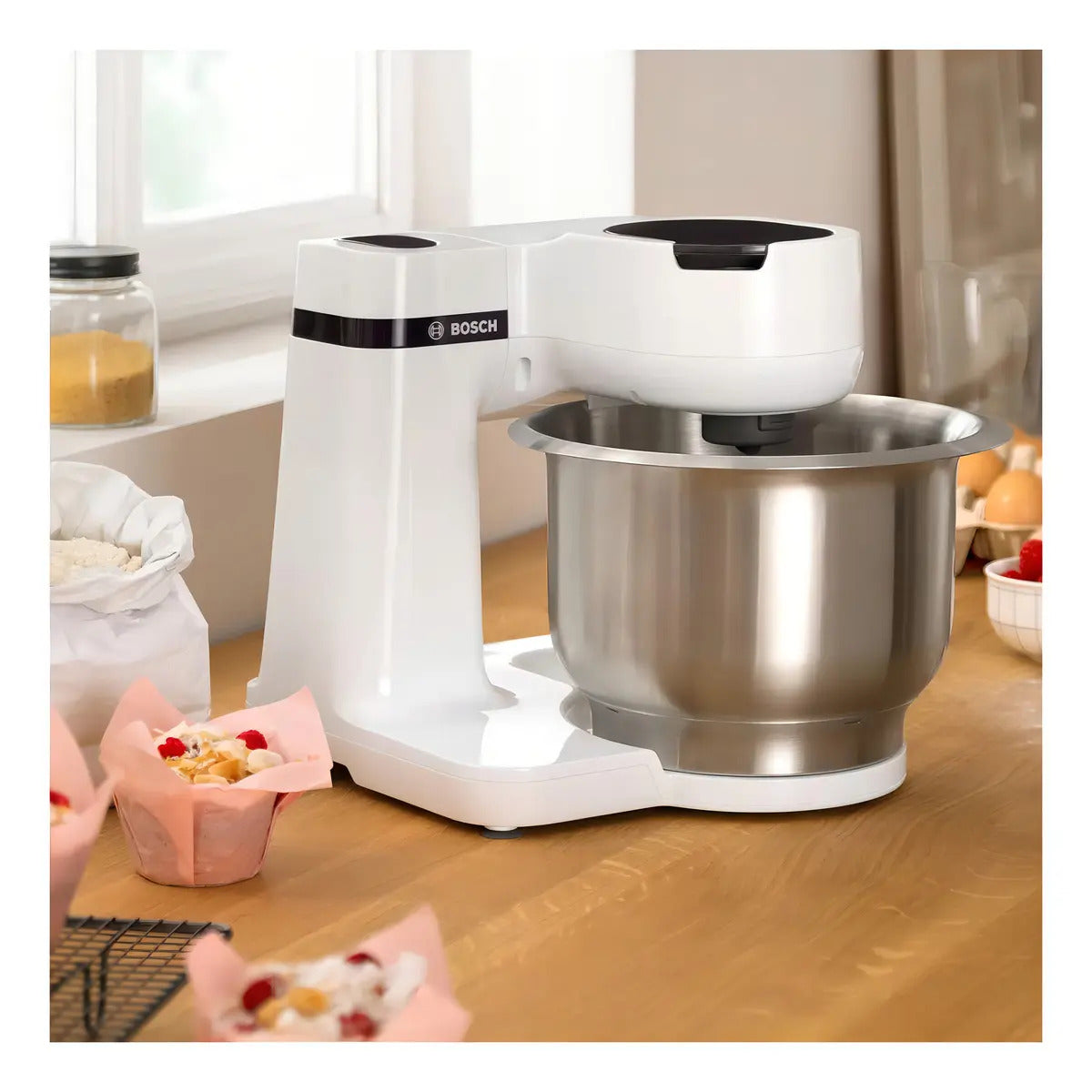 Batidora Robot De Cocina Bosch 700w Mums2ew00 - Blanco