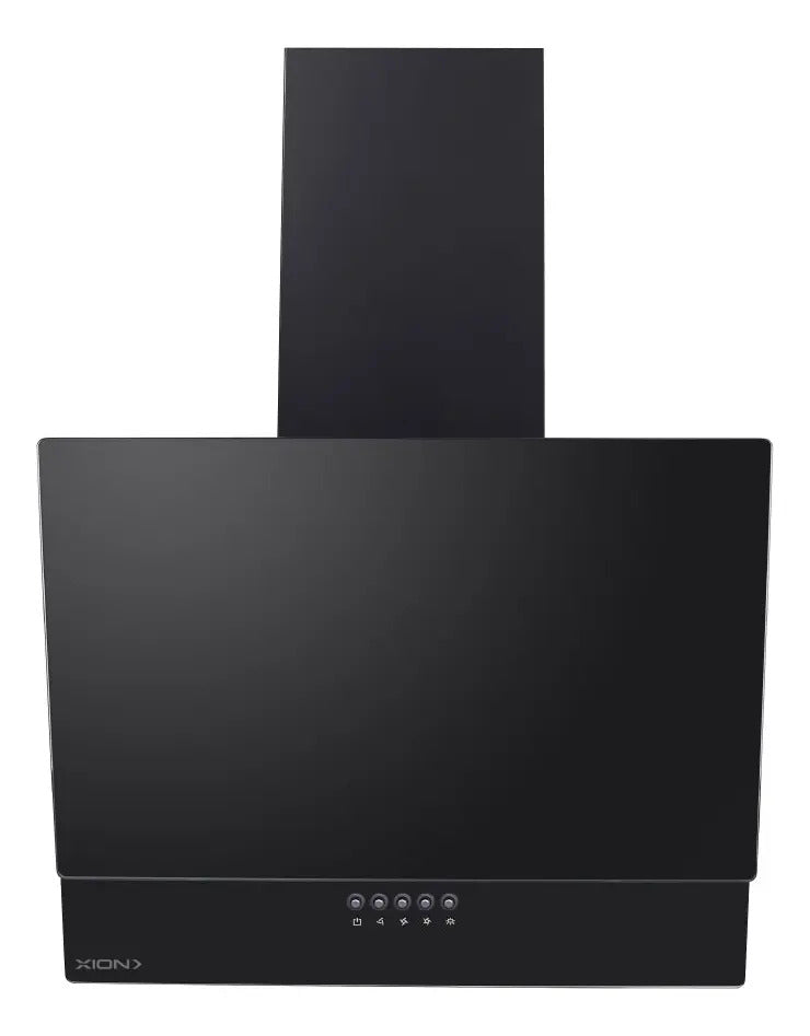Campana Extractora Vertical Xion Black Glass 60cm Xi-ec65 Qo Negro