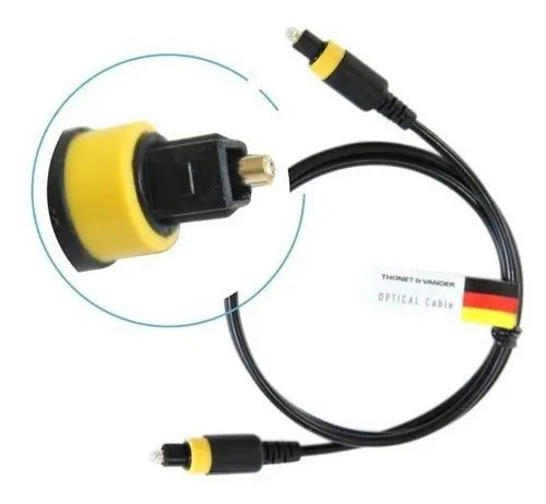 Cable Audio Fibra Óptica Thonet & Vander Toslink 3mt